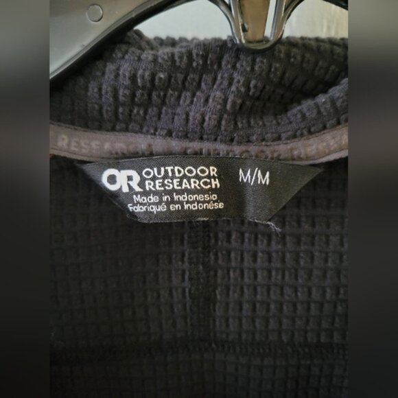 Outdoor Research Men's Vigor Fleece Quarter Zip Black Size Medium - Picture 3 of 10